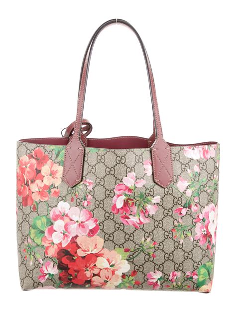 gucci bags blooms|Gucci Bloom tote bag.